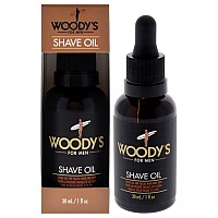 Shave Oil By Woodys For Men 1 Oz Oil