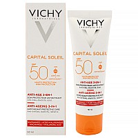 Capital Soleil 3In1 Antiaging Spf 50 By Vichy Laboratories For Women 17 Oz Sunscreen