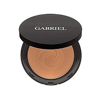 Gabriel Cosmetics Deep Beige Pressed Mineral Powder Foundation 12 Oz