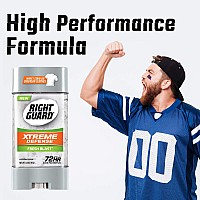 Right Guard Xtreme Defense 5 Antiperspirant Deodorant Gel Fresh Blast 4 Ounces Pack Of 6