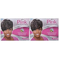 Pink Lusters Conditioning Nolye Relaxer Kit Regular 1 Application Pack Of 2