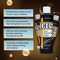 Dhs Person Covey Inc Coal Tar Shampoo Anti Dandruff Shampoo For Men Women Psoriasis Shampoo Dandruff Hair Care For Itc