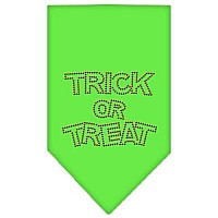 Trick or Treat Rhinestone Bandana Light Pink Small