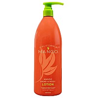 California Mango Mango Hand Body Lotion 169 Fl Oz 500 Ml 169 Oz