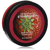 The Body Shop Strawberry Body Butter Nourishing Moisturizing Skincare For Normal Skin Vegan 169 Oz