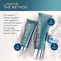 Lancer Skincare The Method Polish Facial Exfoliator Daily Exfoliating Face Wash With Natural Minerals Sensitive Dehydrated Sk