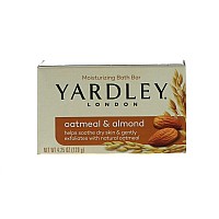 Yardley Oatmeal Almond Bath Bar 4Oz Pack Of 6