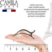 Camila Paris Cp922 French Hair Clip For Women Alligator Clip Duckbill Girls Hair Claw Clips Jaw Fashion Durable And Styling Ha