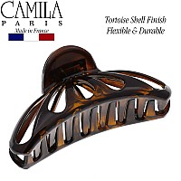 Camila Paris Nv110 French Hair Clip For Women Thick Hair Styling Claw Clip For Long Curly Wavy Hair Gold Fashion Accessories