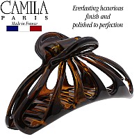 Camila Paris Nv110 French Hair Clip For Women Thick Hair Styling Claw Clip For Long Curly Wavy Hair Gold Fashion Accessories