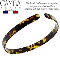 Camila Paris Cp2003 French Headband For Women Handmade Tokyo Strong Hold Grip Womens Hair Band Ligth And Very Flexible No S