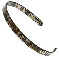 Camila Paris Cp2005 French Headband For Women Handmade Onyx Strong Hold Grip Womens Hair Band Ligth And Very Flexible No Sl