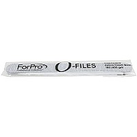 Forpro Ofiles Foam Board 180400 Grit Zebra Doublesided Manicure Nail File 6 L X 75 W 100Count