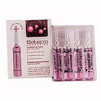 Salerm Cosmetics Conditioner Lotion For Volume Shine Treatment 4 Vial X 044 Oz