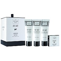 Au Lait Luxurious Essentials Drum Contains Tubes 75 Ml X 3 Soap 40 G