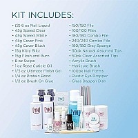 Young Nails Professional Kits Accessories For Home Nail Kit Starter Kit Beginners Andor Nail Professionals Clear