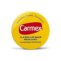 Carmex Classic Lip Balm Medicated 025 Oz Packs Of 6