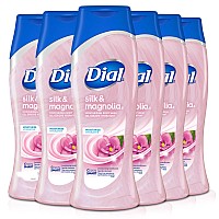 Dial Body Wash Silk Magnolia 21 Ounces Pack Of 6