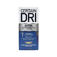 Certain Dri Extra Strength Clinical Solid Antiperspirant 17 Oz Pack Of 5