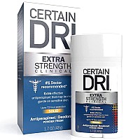 Certain Dri Extra Strength Clinical Solid Antiperspirant 17 Oz Pack Of 5