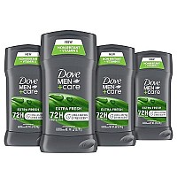 Dove Men Care Antiperspirant Deodorant 72Hr Sweat Odor Protection Vitamin E Triple Moisturizer 4 Pack