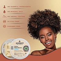 Ashanti Naturals White Chunky Raw Shea Butter Unrefined African Shea Butter From Ghana 100 Natural Moisturizer No Additive