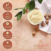 Ashanti Naturals White Chunky Raw Shea Butter Unrefined African Shea Butter From Ghana 100 Natural Moisturizer No Additive