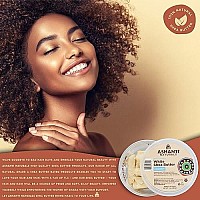 Ashanti Naturals White Chunky Raw Shea Butter Unrefined African Shea Butter From Ghana 100 Natural Moisturizer No Additive