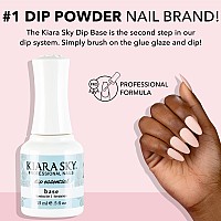 Kiara Sky Professional Nails Dip Liquid Essentials Step 2 Base For Dip Powder Manicure