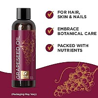 Grapeseed Oil For Hair Skin And Nails Pure Grapeseed Carrier Oil For Skin And Moisturizing Body Oil For Dry Skin Grapeseed O