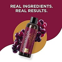 Grapeseed Oil For Hair Skin And Nails Pure Grapeseed Carrier Oil For Skin And Moisturizing Body Oil For Dry Skin Grapeseed O