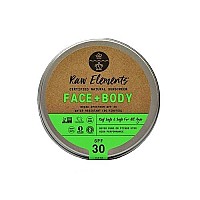 Raw Elements Face And Body Certified Natural Sunscreen Nonnano Zinc Oxide 95 Organic Water Resistant Reef Safe Cruelty F