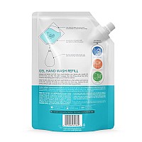 Method Gel Hand Soap Refill Waterfall Biodegradable Formula 34 Fl Oz Pack Of 6