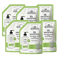 Jr Watkins Gel Hand Soap Refill Pouch Scented Liquid Hand Wash For Bathroom Or Kitchen Usa Made And Cruelty Free 34 Fl Oz