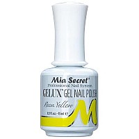 Mia Secret Gelux Nail Polish 05 Oz Uv Gelsoak Off New Shades 2017 U Pick Neon Yellow