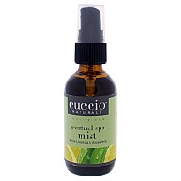 Scentual Spa Mist White Limetta And Aloe Vera By Cuccio Naturale For Unisex 2 Oz Mist