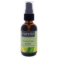 Scentual Spa Mist White Limetta And Aloe Vera By Cuccio Naturale For Unisex 2 Oz Mist