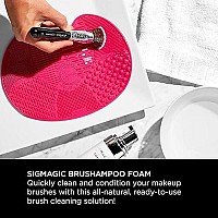 Sigma Beauty Sigmagic Foam Makeup Brush Shampoo Makeup Brush Cleaner Solution With Professional Grade Formula To Remove Makeup