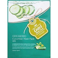 Entel 72 Pcs Veggie Combopack Premium Korean Facial Mask Sheet 9 Types X 8 Pcs Five Chemical Free No Paraben No Silico