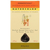 Naturcolor Haircolor Hair Dye Burdock 4 Fl Oz 4N