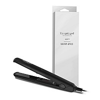 Keragard Mini Flat Iron Smart Ceramic Tourmaline Hair Straightener For Travel Small Flat Irons For Short Hair Dual Voltage Flat