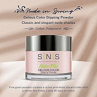 Sns Nail Dip Powder Gelous Color Dipping Powder Potpourri Natural Nudes Purplegray Pastel Shimmer Longlasting Dip N