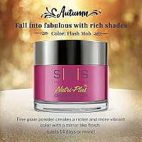 Sns Nail Dip Powder Gelous Color Dipping Powder Flash Mob Pinkred Cream Finish Longlasting Acrylic Nail Color Lasts 14