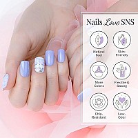 Sns Nail Dip Powder Gelous Color Dipping Powder Fresh Papaya Peachcoral Shimmer Bos05 Longlasting Acrylic Nail Color