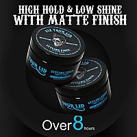 Fix Your Lidhair Styling Fiber For Mens And Boys Short Choppy Hair Types With High Hold And Low Shine Infused With Pleasant