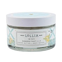 Lollia Wish Body Butter, 5.5 oz, Shea & Cocoa Butter