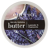 Cuccio Naturale Butter Blends Ultramoisturizing Renewing Smoothing Scented Body Cream Deep Hydration For Dry Skin Repair