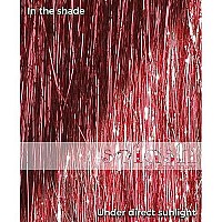 40 Hair Tinsel 100 Strands Shiny Burgundy