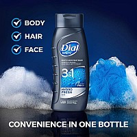 Dial Men Hair Body Wash Hydro Fresh 20 Fl Oz Pack Of 4