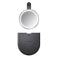 Simplehuman Sensor Mirror Compact 4 Round 3X Magnification Black Stainless Steel